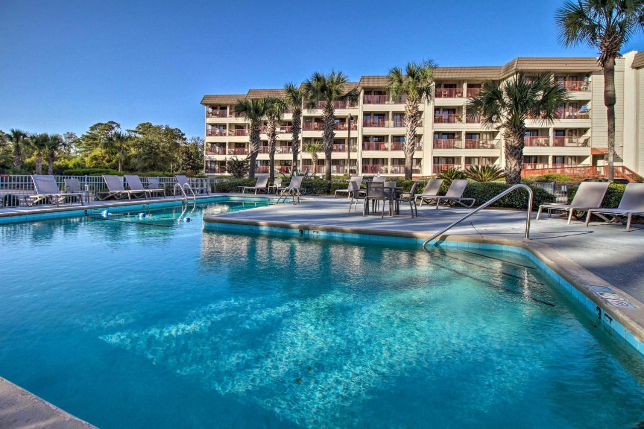 Hilton Head Condo Walk To Folly Field Beach! Хилтон-Хед-Айленд Экстерьер фото